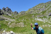 PONTERANICA CENTRALE (2372 m) in solitaria dai Piani dell'Avaro per i Laghetti di Ponteranica il 31 luglio 2017 - FOTOGALLERY